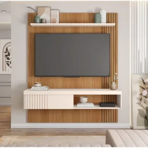 PAINEL CAEMMUN 1.5M JADE FREIJÓ/OFF WHITE