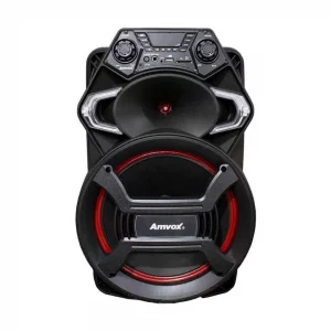 CAIXA DE SOM AMVOX ACA 550 STRONDO II - BLUETOOTH AMPLIFICADA 550W 10” USB COM TWEETER