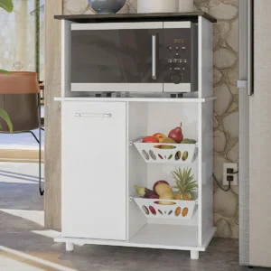 Armário de Cozinha Fruteira Malu 1 Porta – Branco