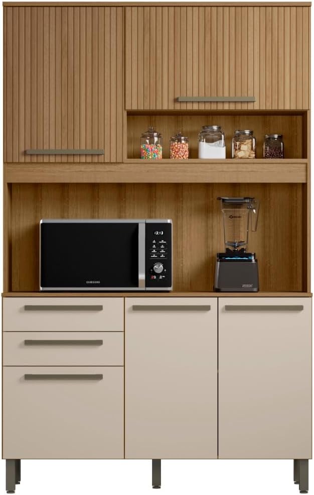 ARMARIO PRISMA LÂMINA MEL/RIPADO/ARENAS