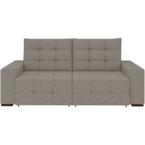 ESTOFADO CARMÉLIA 1.80M RETRÁTIL E RECLINÁVEL GRAFITE