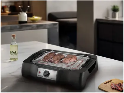 CHURRASQUEIRA ELÉTRICA 1500W PRETO