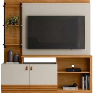 ESTANTE HOME 1.6M NATURE OFF WHITE