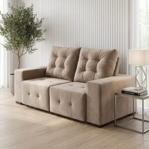 ESTOFADO 1.80M RETRÁTIL E RECLINAVEL